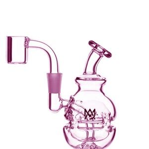 Pink Glass Water Pipe
